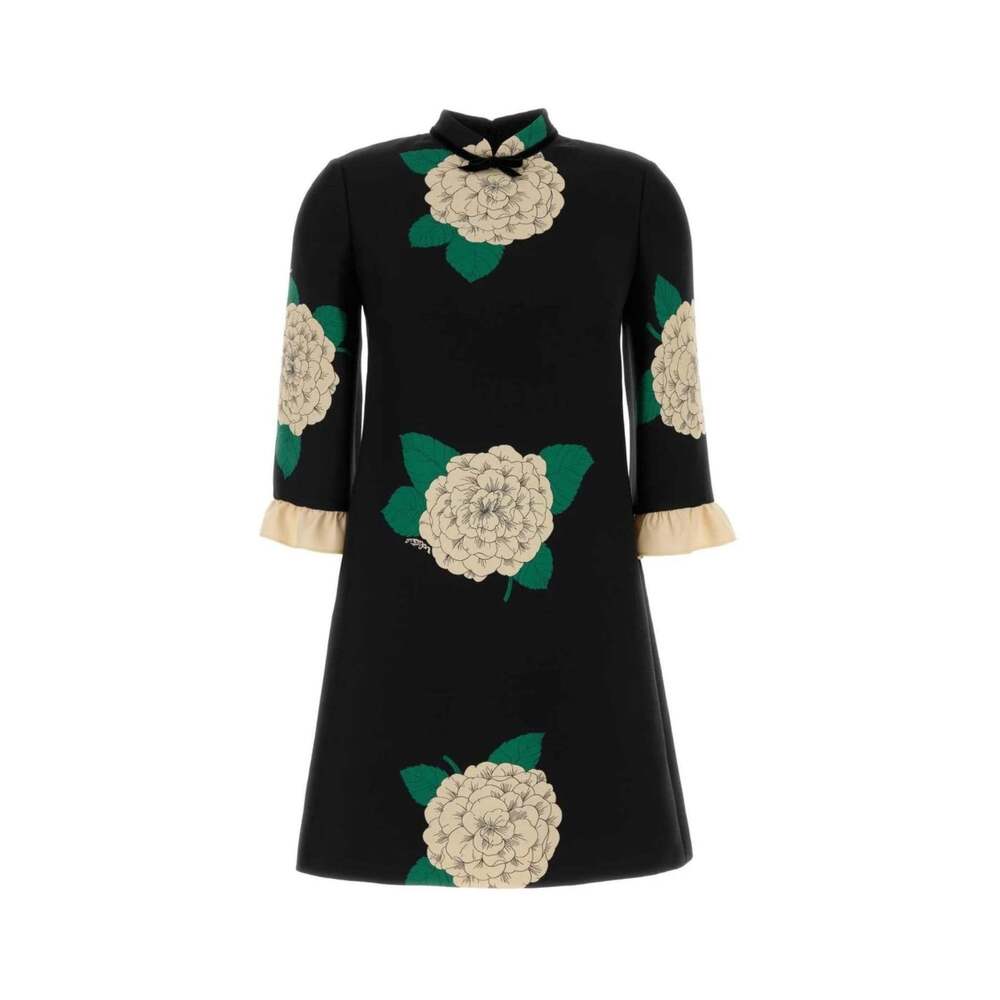Valentino - Crepe Couture Floral Mini Dress - IT 40